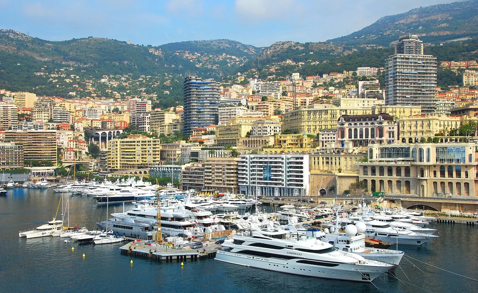 French Riviera coastline
